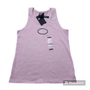 NIKE Tank Top Womens S Pink Retro Standard Fit Raserback DC5493